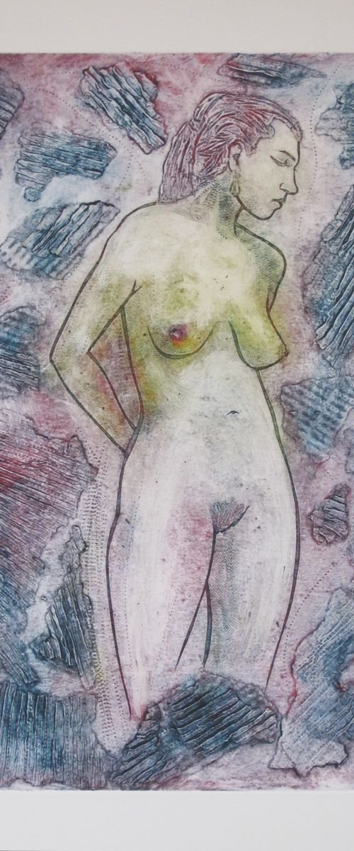 Standing female nude by Rory O’Neill