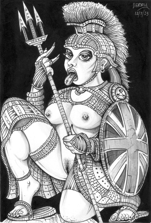 Rude Britannia by Spencer Derry ART