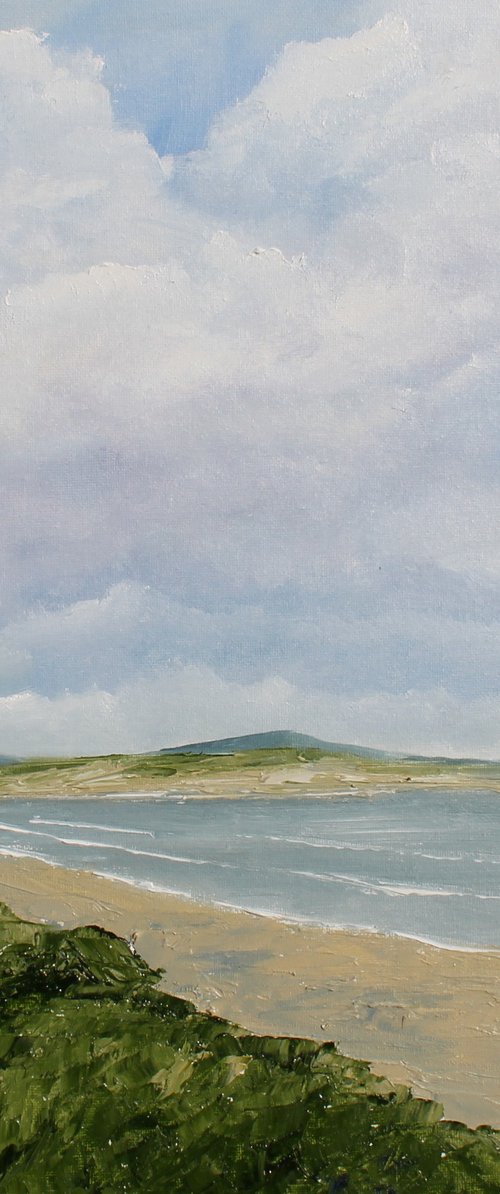 Dundrum from the dunes by John Halliday