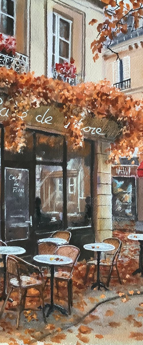 Paris Autumn scene by Darren Carey