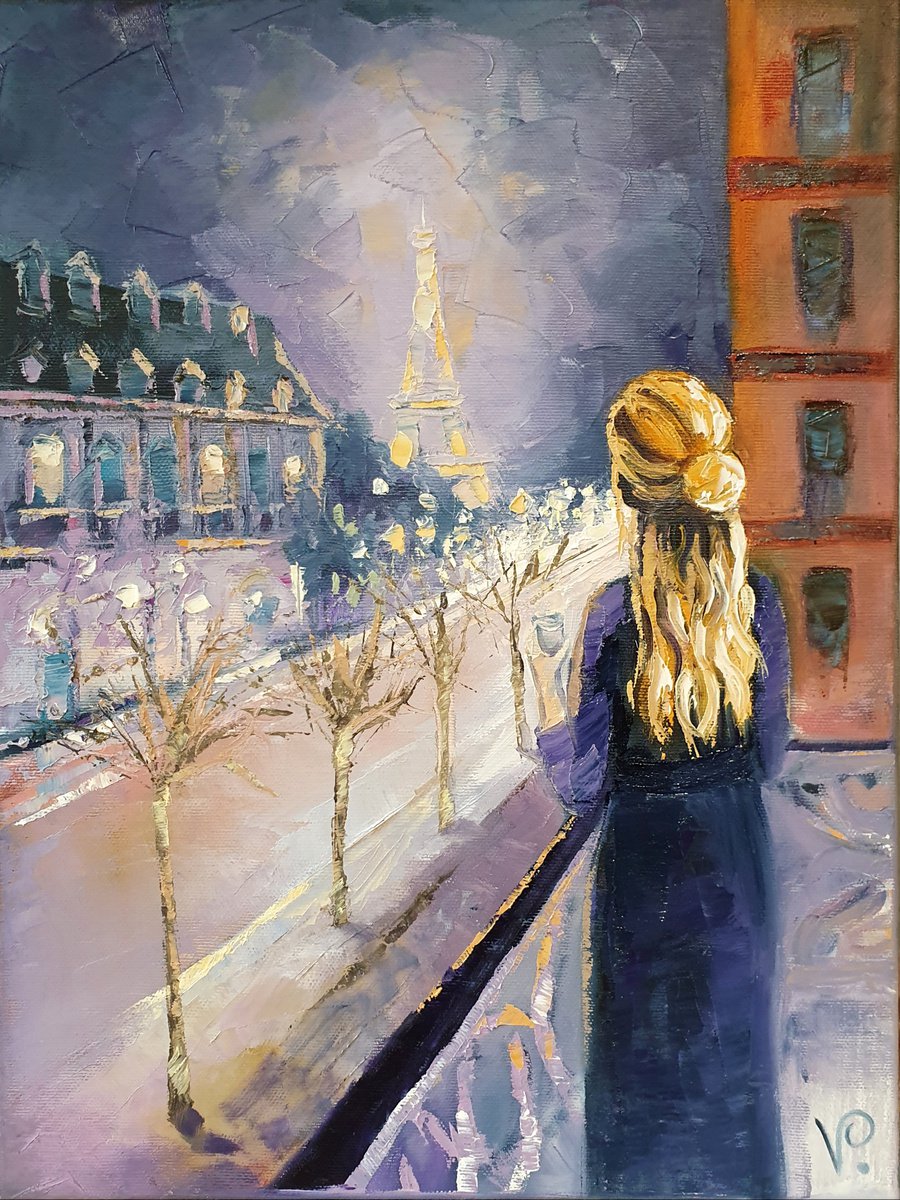 Evening in Paris by Mary Voloshyna