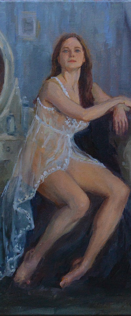 In the bedroom #3 by Vachagan Manukyan
