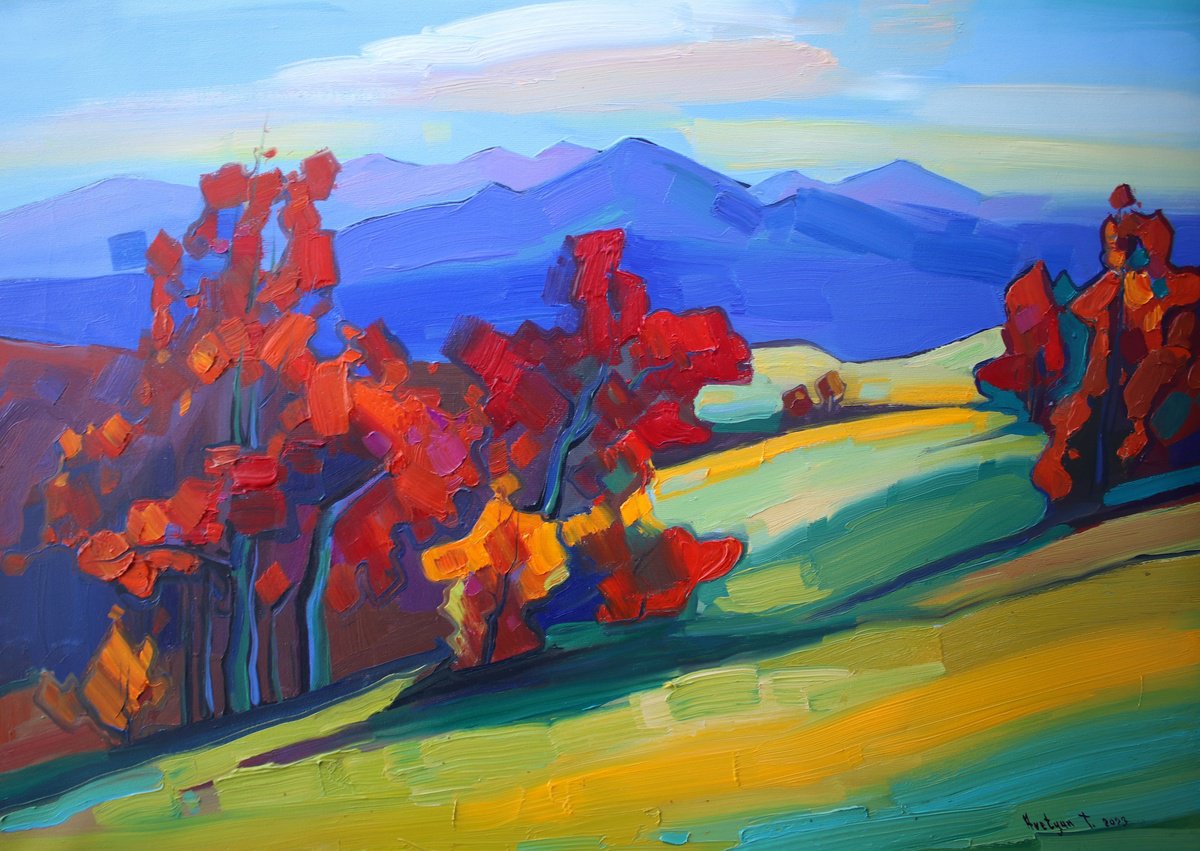 Autumn landscape by Tigran Avetyan