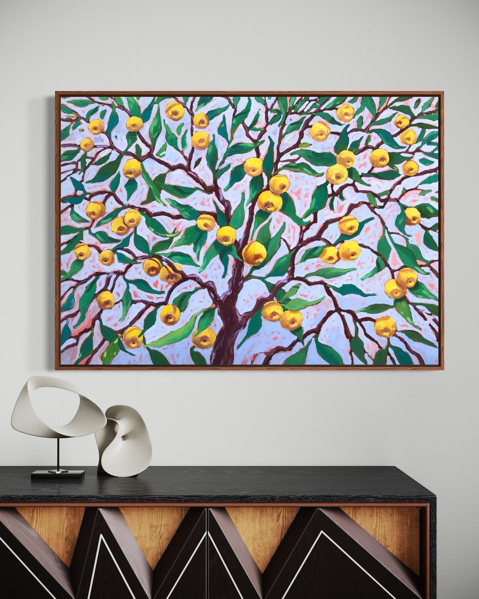 Yellow Apples By Volodymyr Smoliak, 39 X 28, Artwork For Sale On Artfinder