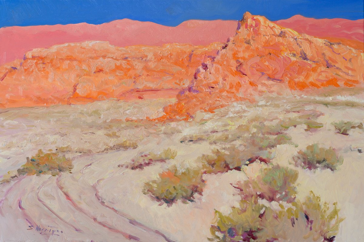 Desert Road By Suren Nersisyan, 36 X 24, Artwork For Sale On Artfinder