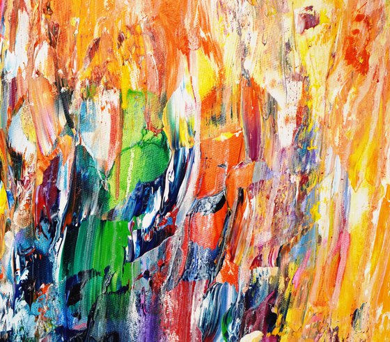 Soft Abstract Symphony XXXL 1