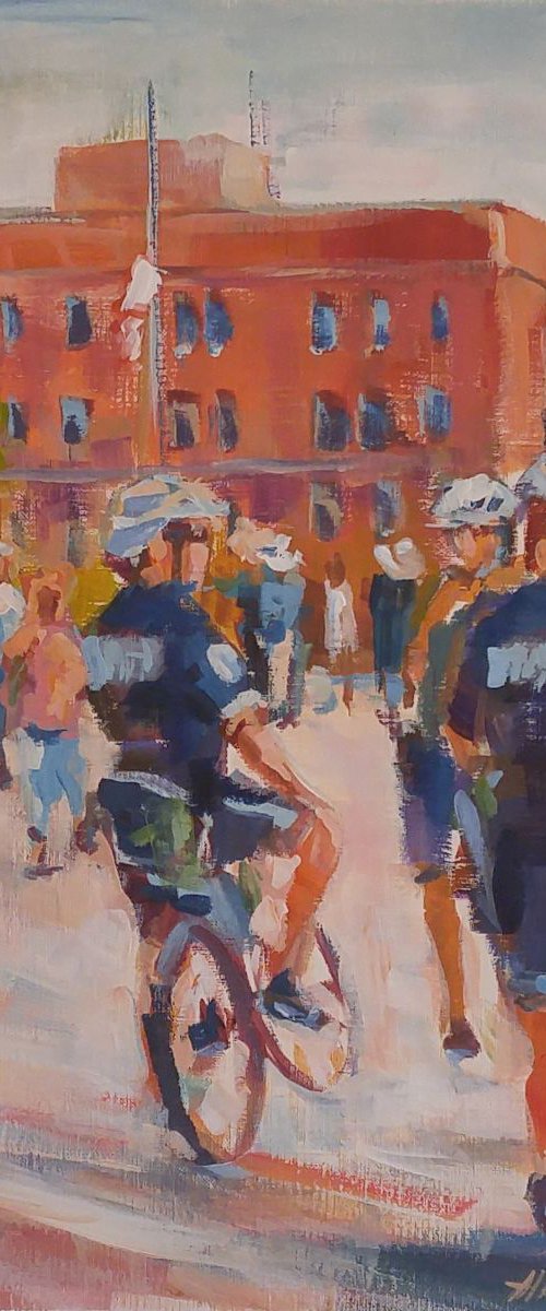 Weekend walk 2 ( 12x16x0.1'' ) by Alexander Koltakov