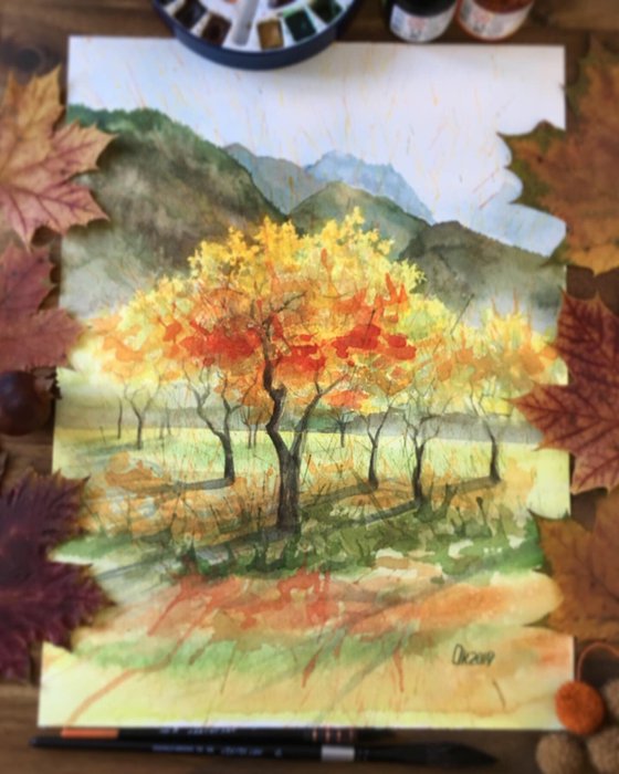 ""Autumn in the Logar Valley""