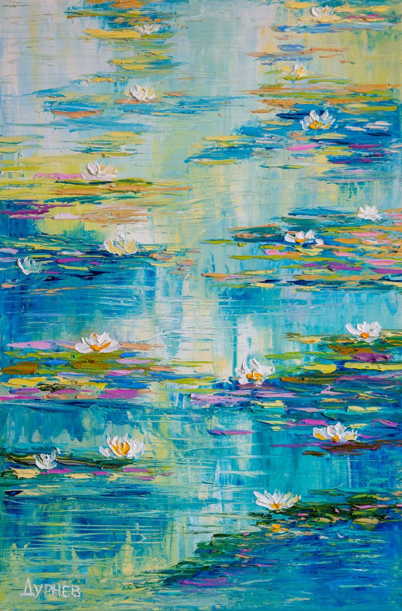 Blue pond by Vladyslav Durniev