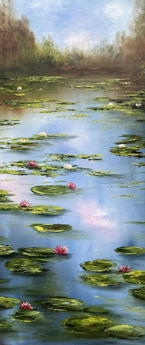 Lilies: Oasis of Serenity by Tanja Frost