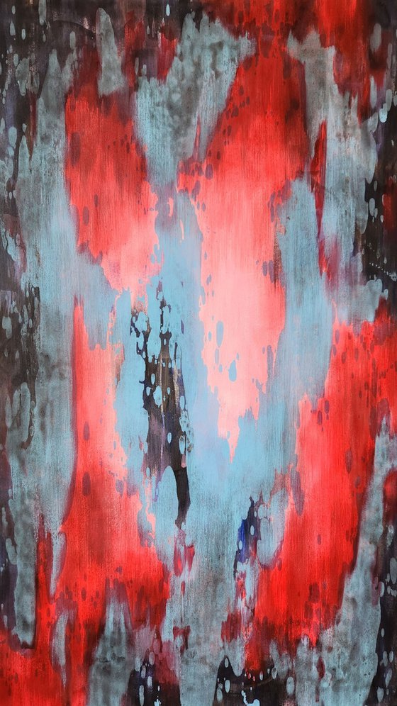 REFLECTION V - Contemporary Abstract Painting