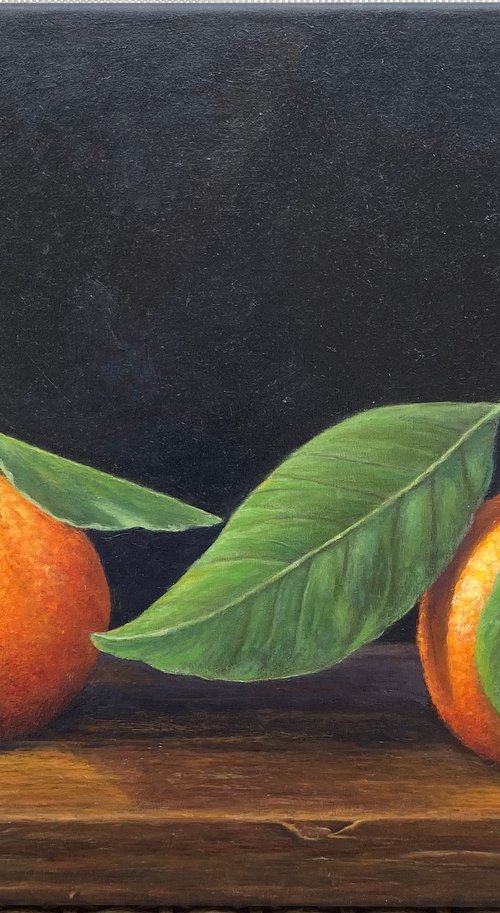 Two oranges 00 by Antonino Addis