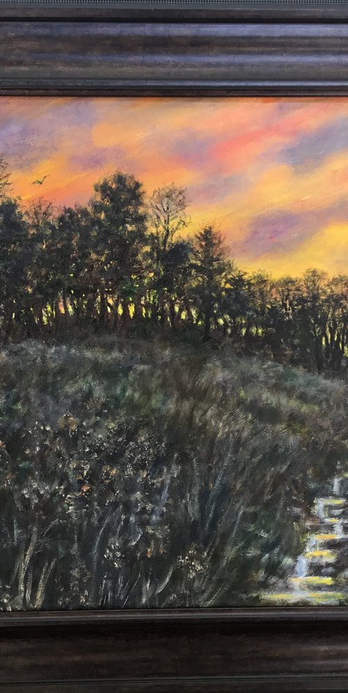 WEST RIDGE SUNDOWN by Kathleen McDermott