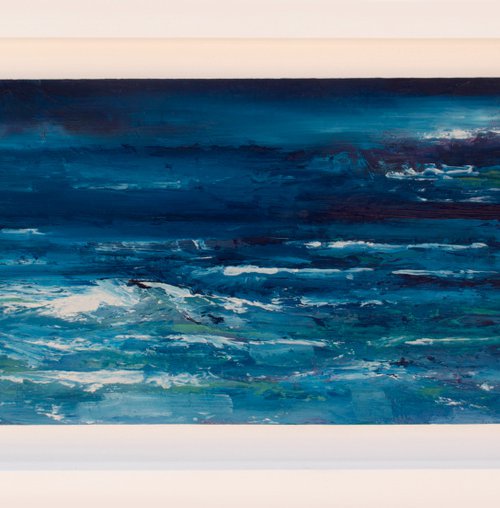 Beach side evening - framed by Damien Venditti