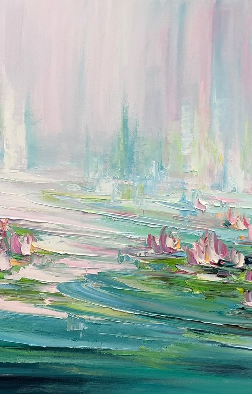 Water lilies No 105 by Liliana Gigovic