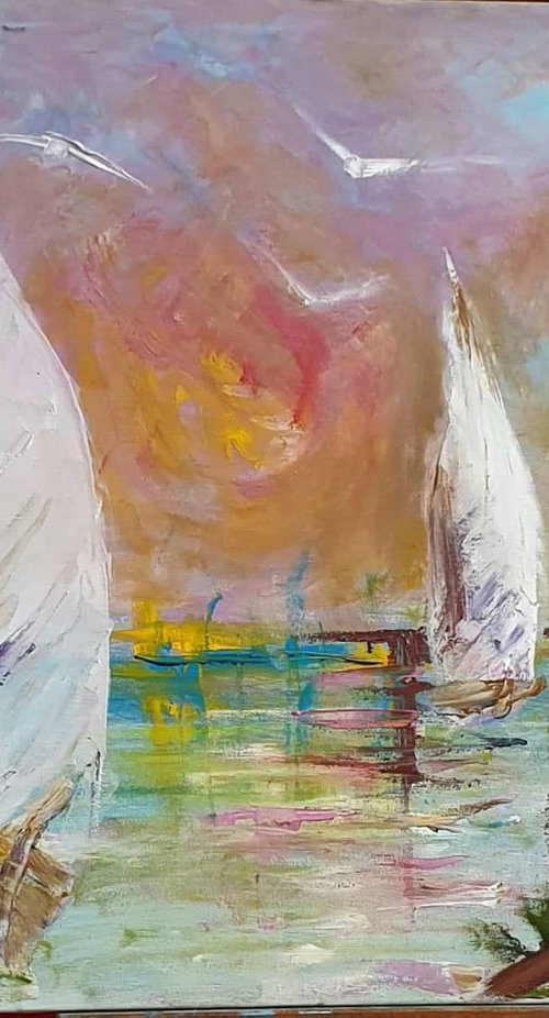 seascape by Leo Baxiner