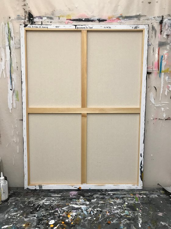 Belonging To Time Minimalist Painting