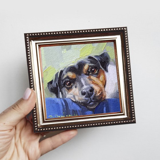 Custom dog portrait