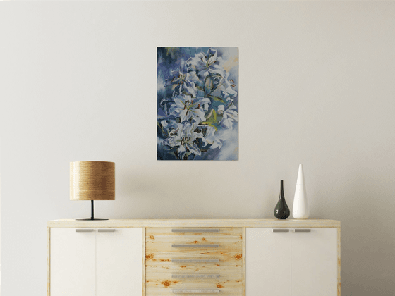 WHITE LILIES #5