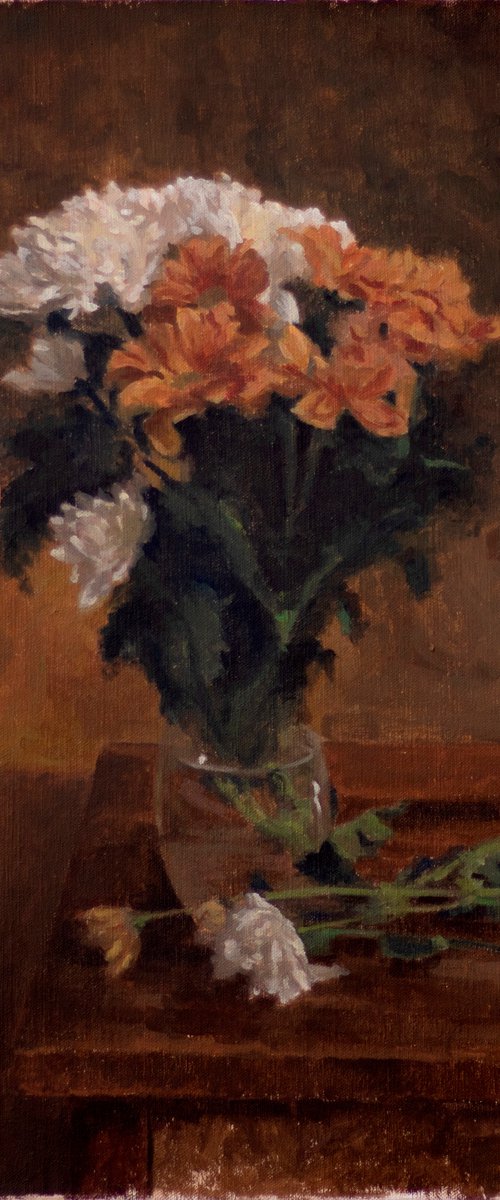 Still life with flowers by Radosveta Zhelyazkova