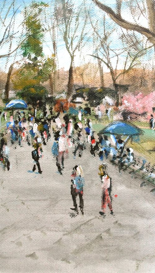 Walk in The Central Park by Vishalandra Dakur