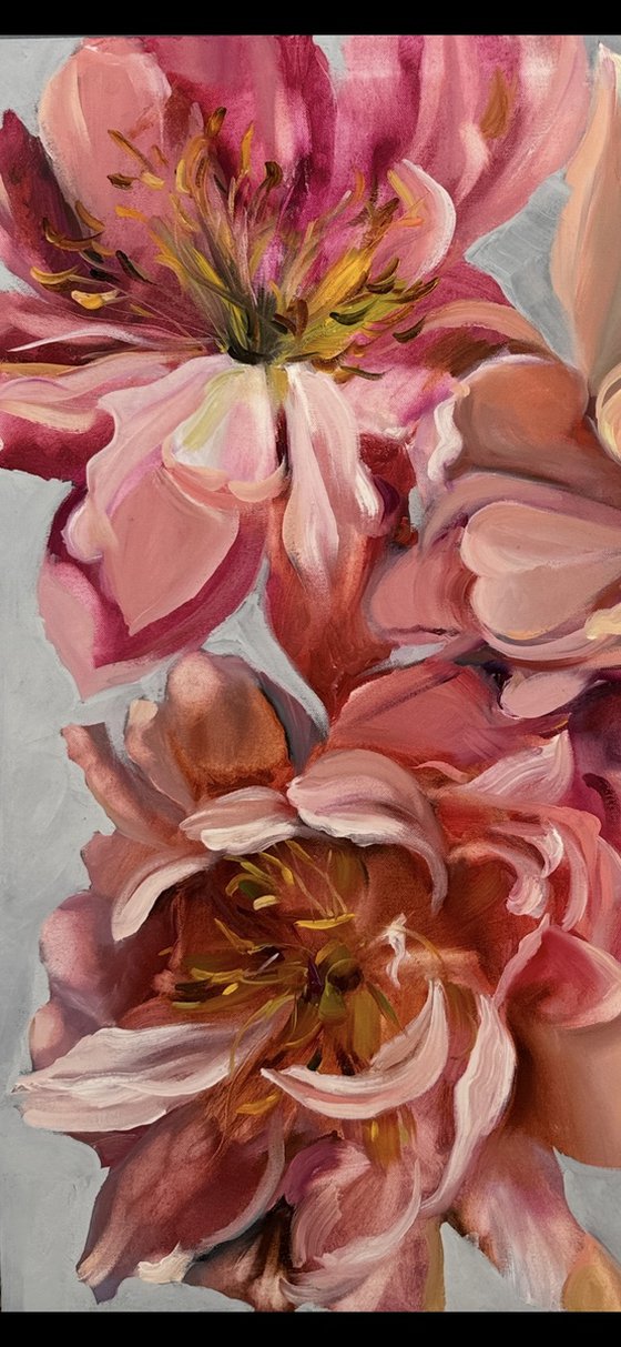 A Tender Trio of Peonies