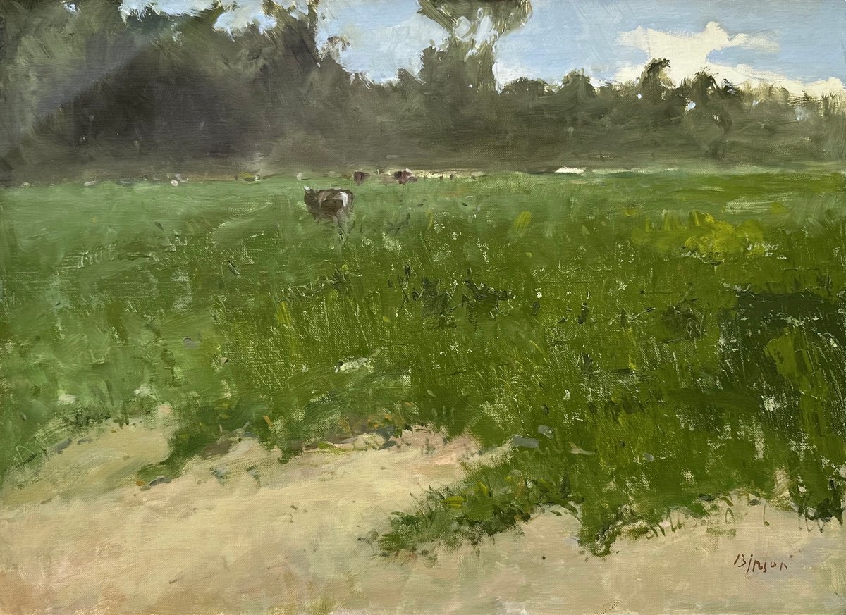 Summer Field by Karen Darbinyan