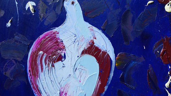 Blue Dove 16x20in (40x50cm)