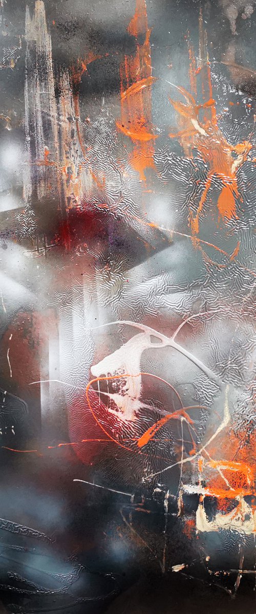 The silence after the storm beautiful abstract mindscape by master O Kloska by Kloska Ovidiu