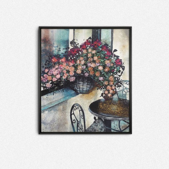 Yesterday, late afternoon.