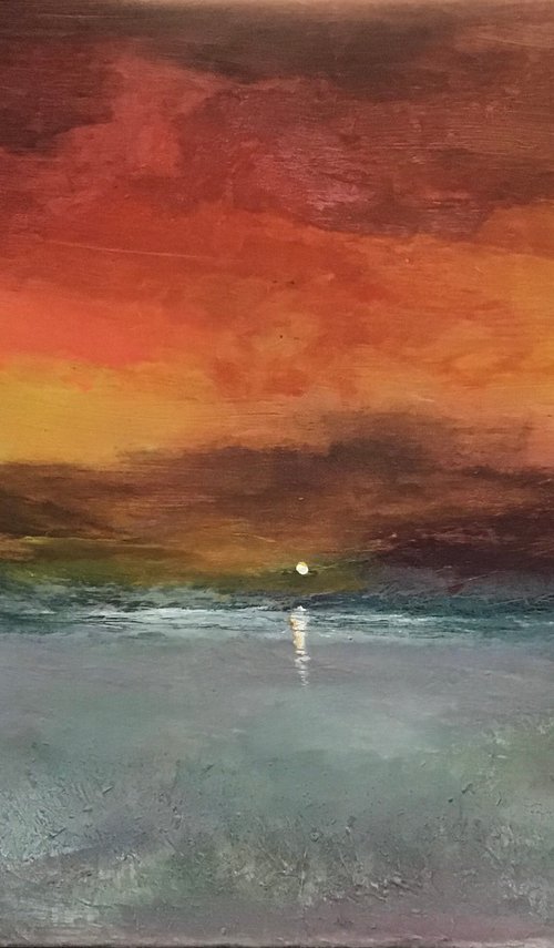 Storm Clouds Gather by Maxine Anne  Martin