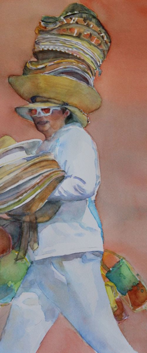 The Hat Seller by Bronwen Jones