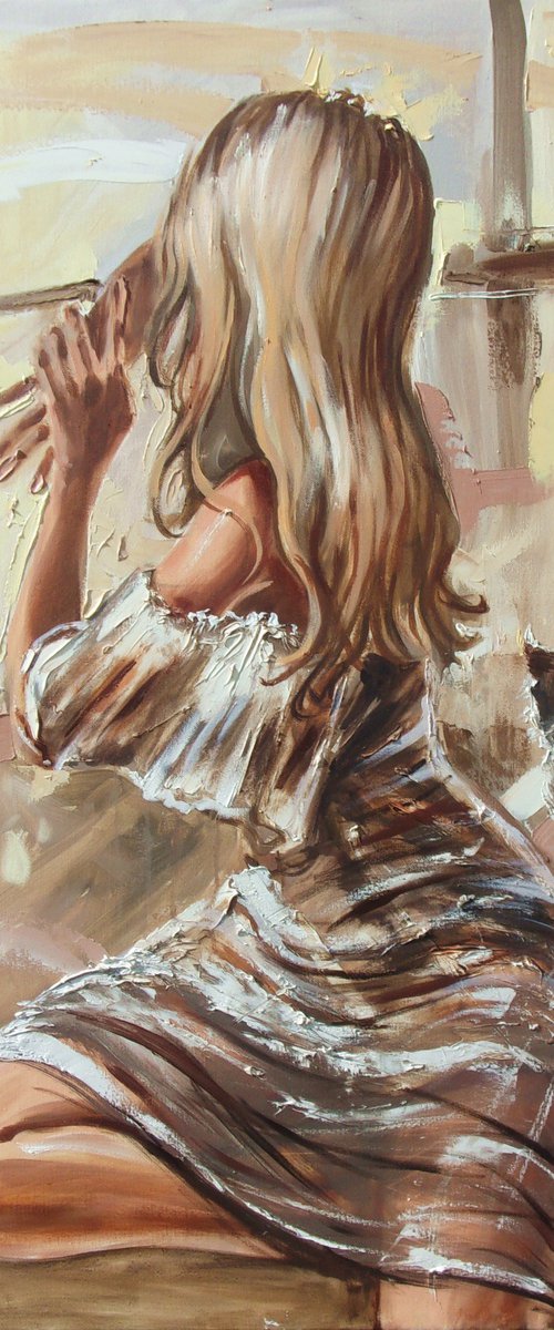 " AUTUMN WINDOW " by Monika Luniak