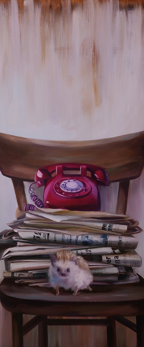 "News lover" by Lena Vylusk