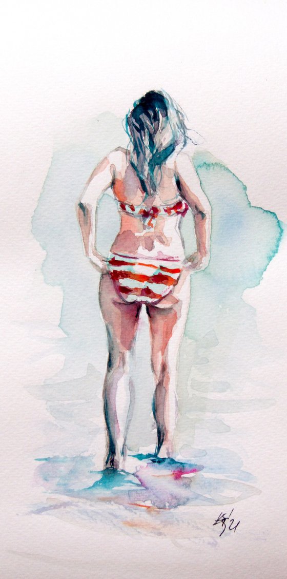 Girl at beach