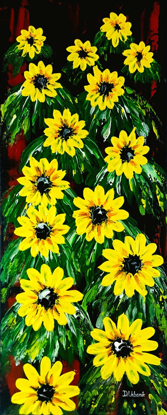 Sunflower 1 25x60cm