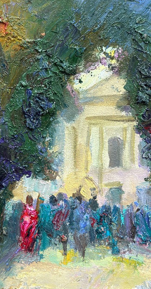 Lviv Opera in Light by Igor GALAN
