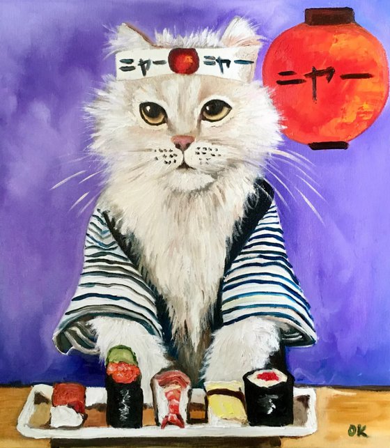 Cat Sushi maker .