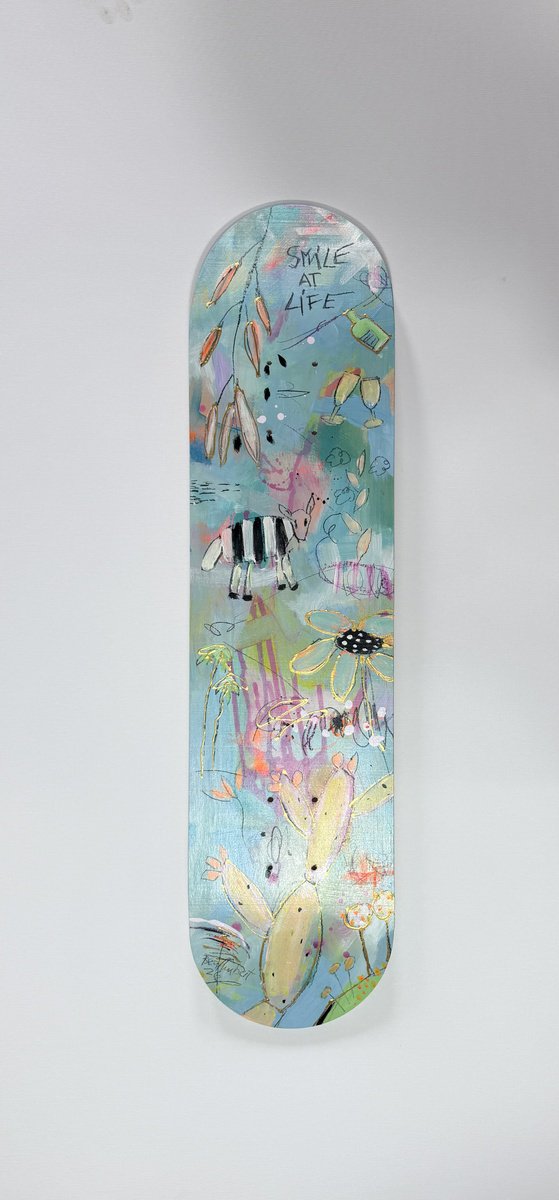 Urban And Pop Sculpture , Smile At Life No.3 By Bea Schubert, 8 X 30, Artwork For Sale On Artfinder