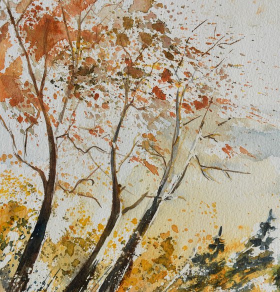 Autumn  watercolor