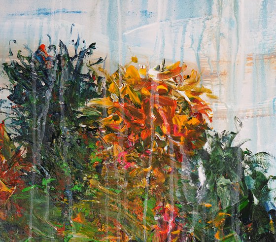 Trees By A Lake C 1