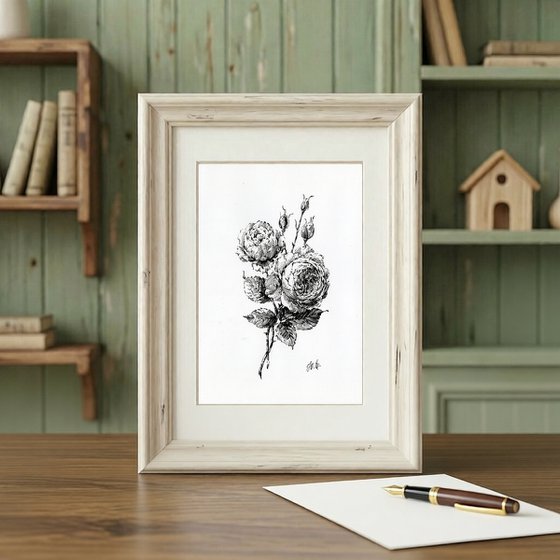Ink David Austin Roses