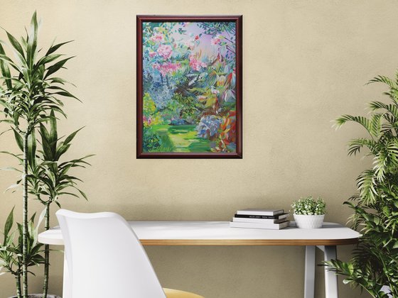 Blooming garden 9.
