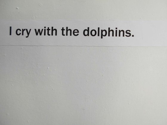 I cry with the dolphins / Human series/