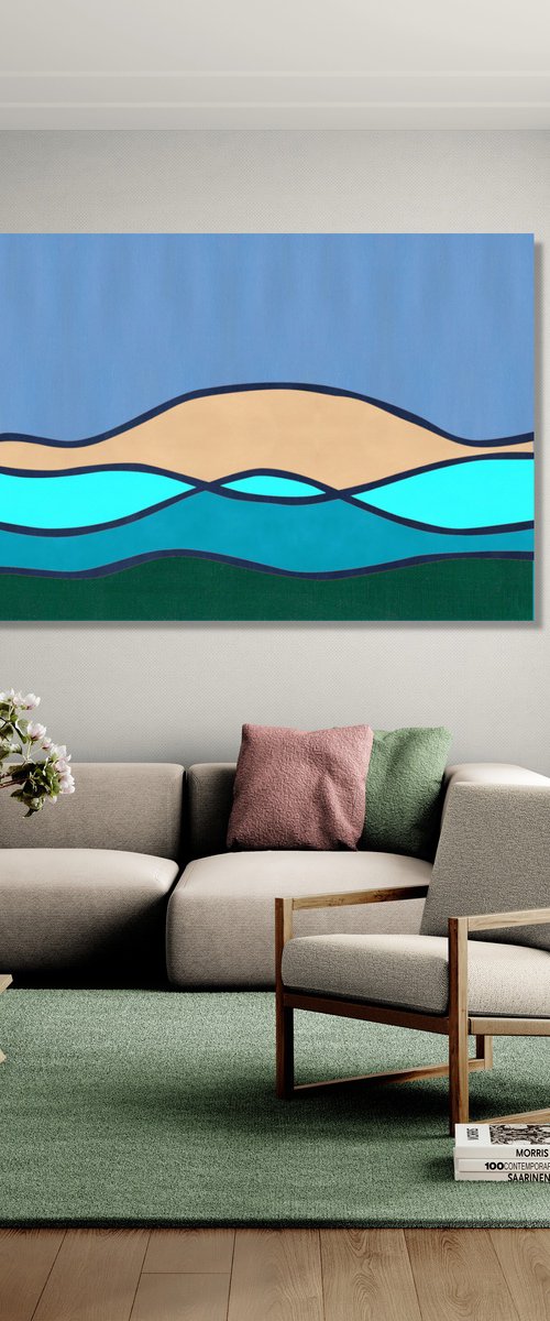 Serene Landscape #15 by Marina Krylova