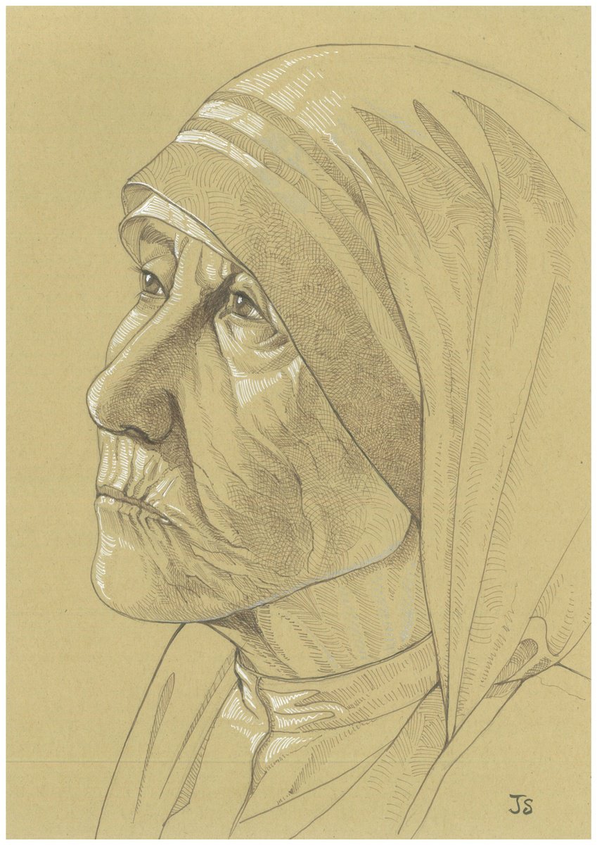 Mother Teresa by Jenny Sze