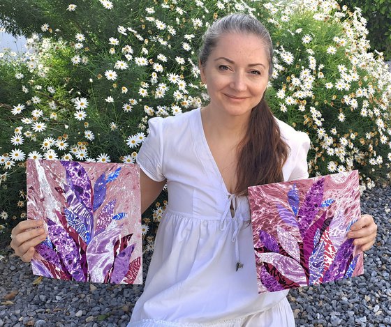 Galaxy Garden, set of 2