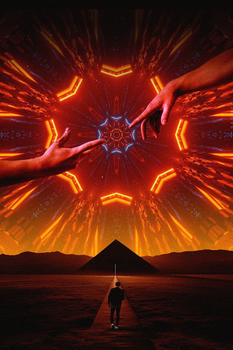 Surrealistic Cityscapes Giclee Print By Darius Comi, 12 X 18, Ecliptic Revelation, Original Artwork