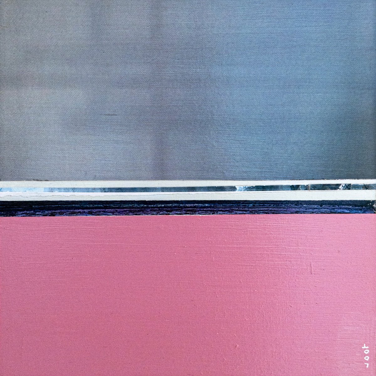 Abstract Acrylic Painting By Hyunah Kim, 10 X 10, Pinkray, Original Artwork