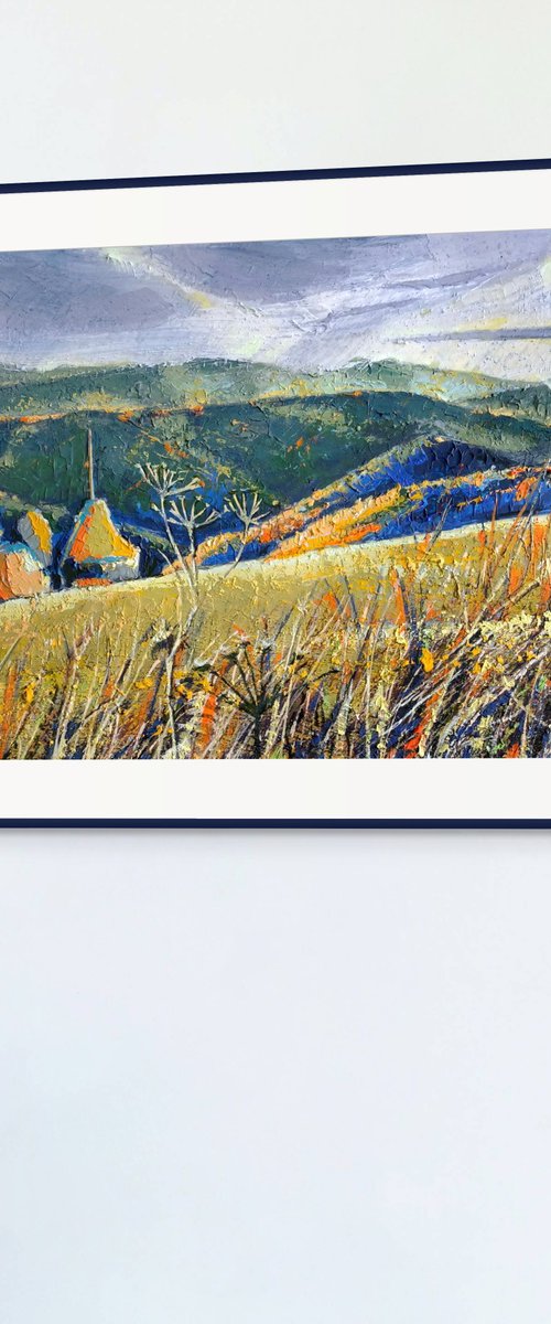 Between Rain and Sun by Evgen Semenyuk